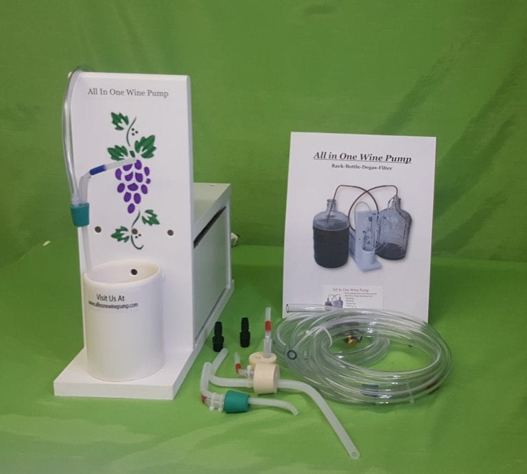 Vacuum wine Pump that can Transfer,bottle, degass and Filter.